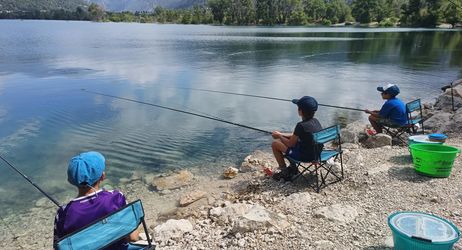 Animation pêche au coup lac du Broc