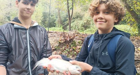Pêche au lancer sur les rives du Loup à la Colle sur Loup