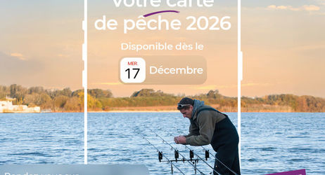 Ouverture vente de carte de pêche