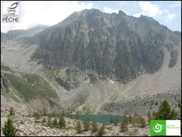 Lac altitude peche 06 alpes maritimes mercantour truite 