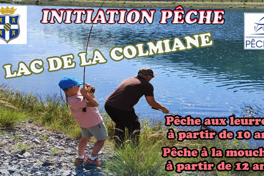 Animations pêche gratuites au lac de la Colminane à Valdeblore
