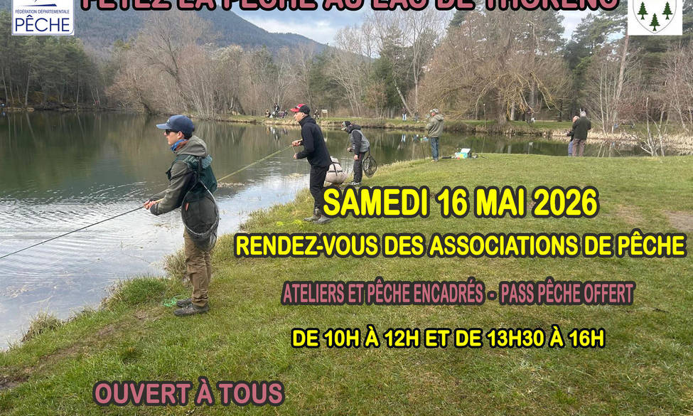 Fêtez la pêche au lac de Thorenc le samedi 16 mai 2026