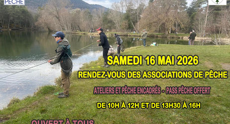 Fête des associations de pêche au lac de Thorenc