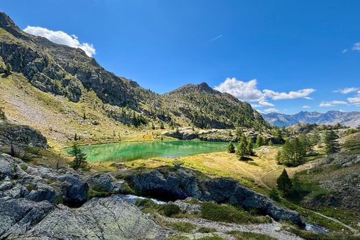 Pechez les lacs de montagne