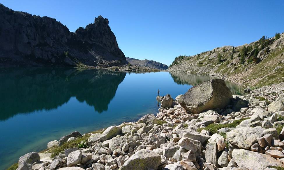 Pechez les lacs de montagne