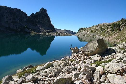 Pechez les lacs de montagne