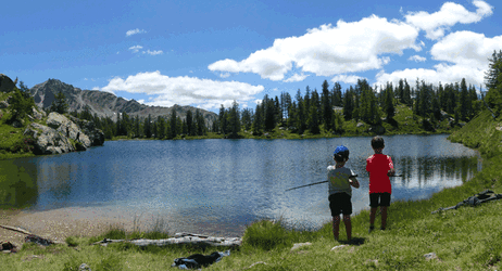 Ouverture de la pêche sur les lacs d'altitude