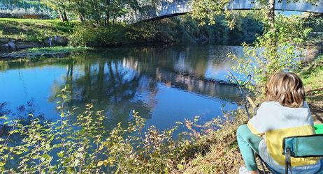 Initiation pêche des poissons blancs sur la Siagne à Mandelieu