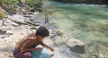 Pêche au "coup" sur les rives du loup à la Colle sur Loup