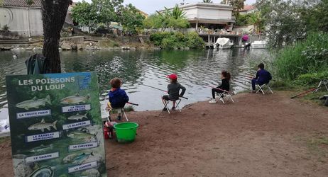 Pêche au "coup" et au "Feeder"  à l'embouchure du Loup à Cagnes sur mer